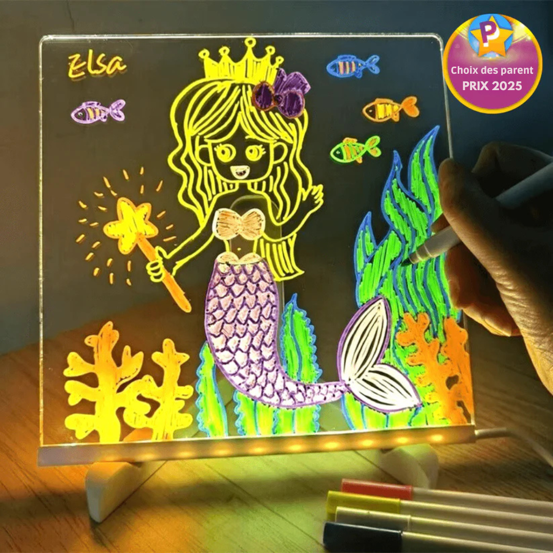 LumiPad - Le Tableau Magique de Dessin LED pour Enfants