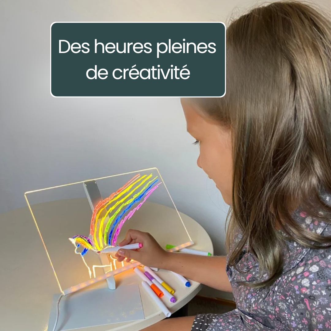 LumiPad - Le Tableau Magique de Dessin LED pour Enfants
